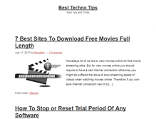 Tablet Screenshot of besttechnotips.com